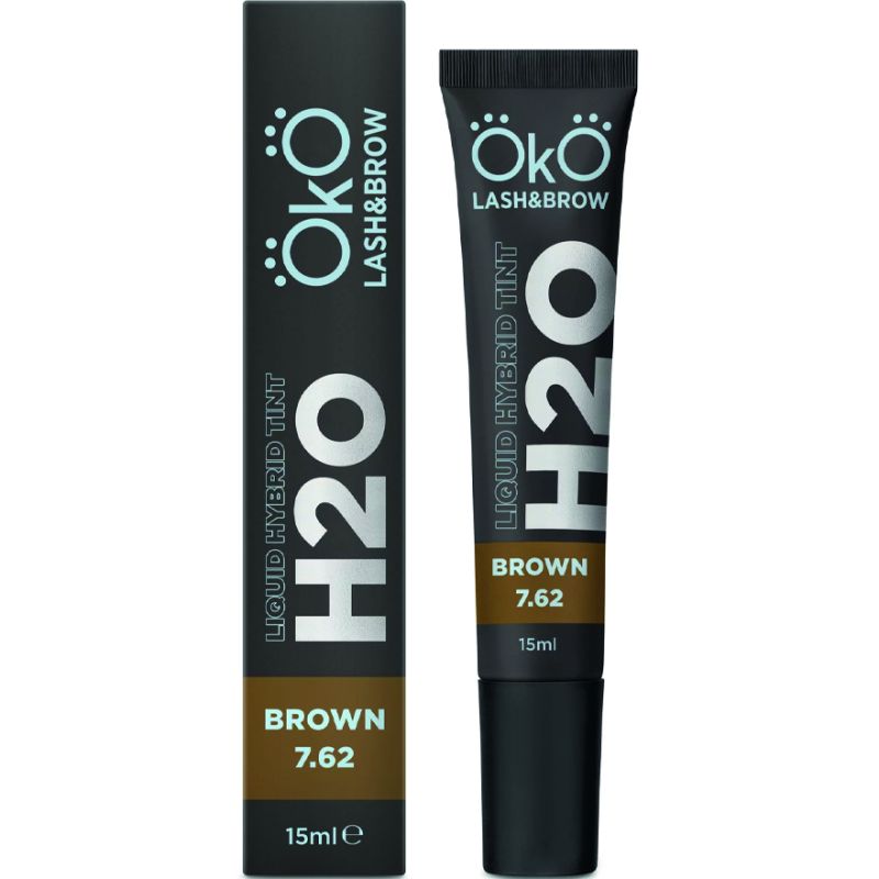 OKO Eyebrow and Eyelash Dye Liquid Hybrid Tint H20 Brown 7.62, 15 ml