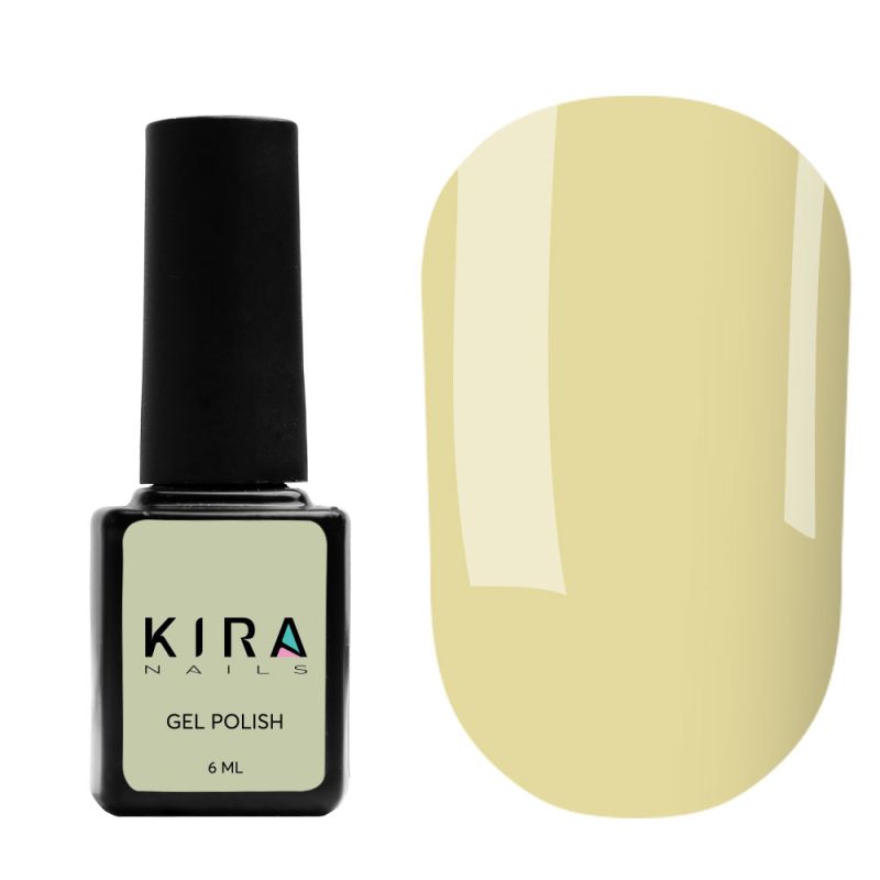 Kira Nails Color Base 004 (banana yellow), 6 ml