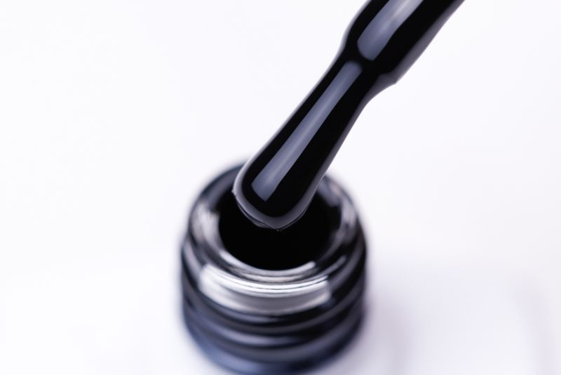 Molekula gel varnish No. 002 (black, enamel), 6 ml