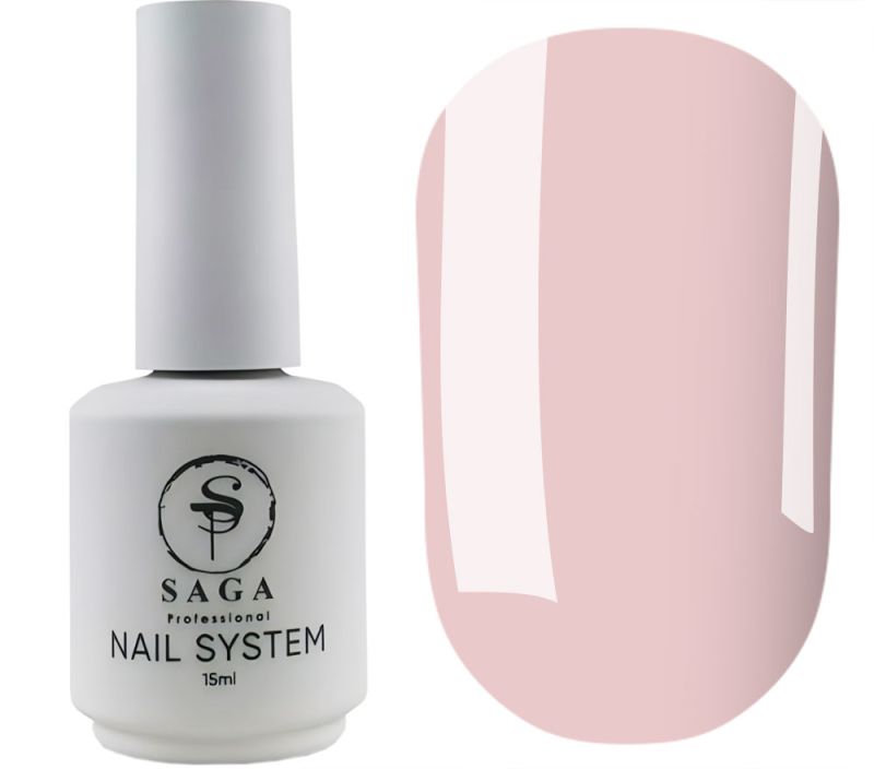 SAGA professional LIQUID GEL 07 (бледно-розовый), 15 ml
