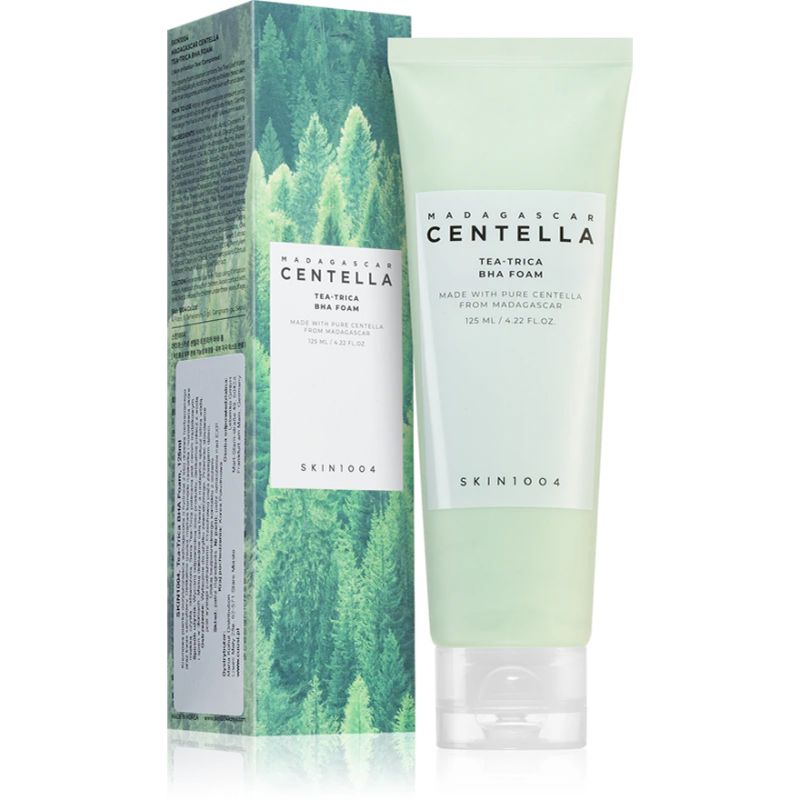 SKIN1004 Пенка очищающая с центеллой и салициловой кислотой Madagascar Centella Tea-Trica Bha Foam, 125 мл