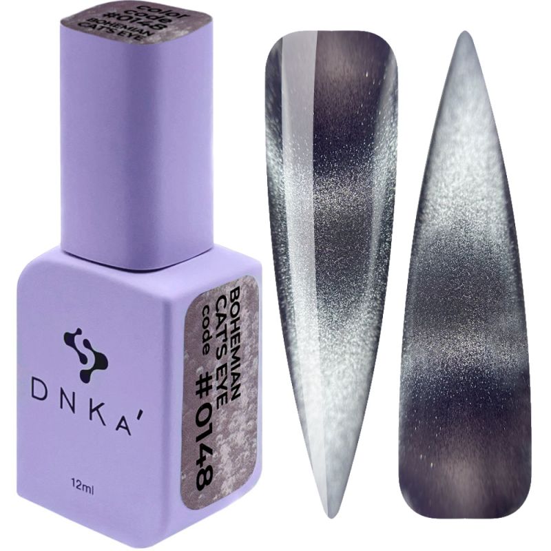 DNKa Гель-лак для ногтей Bohemian Cat's Eye 148, 12 мл