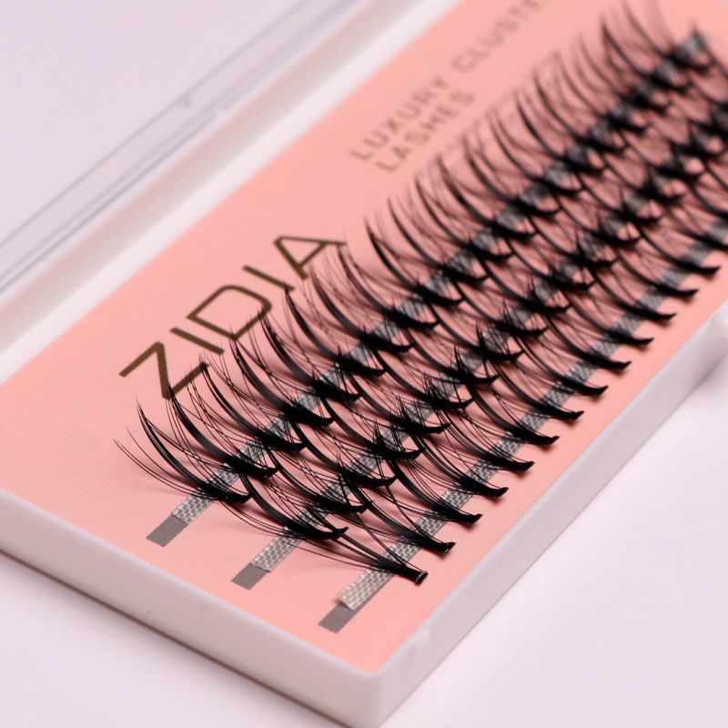 Zidia Cluster lashes 16D KIM C 0,10 (3 ленты, размер 14 mm)