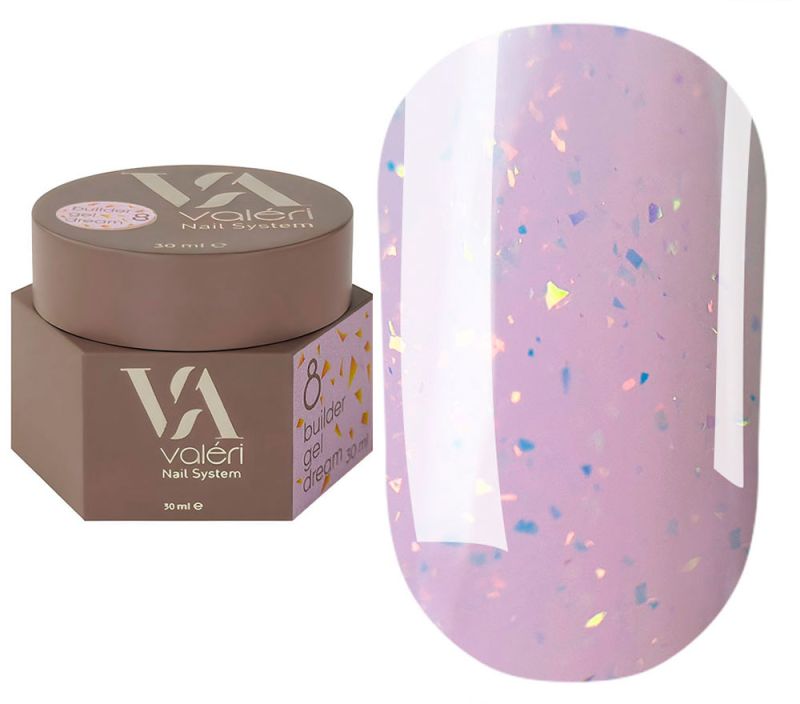 Valeri Гель для нігтів Builder Gel Dream №08, 30 мл