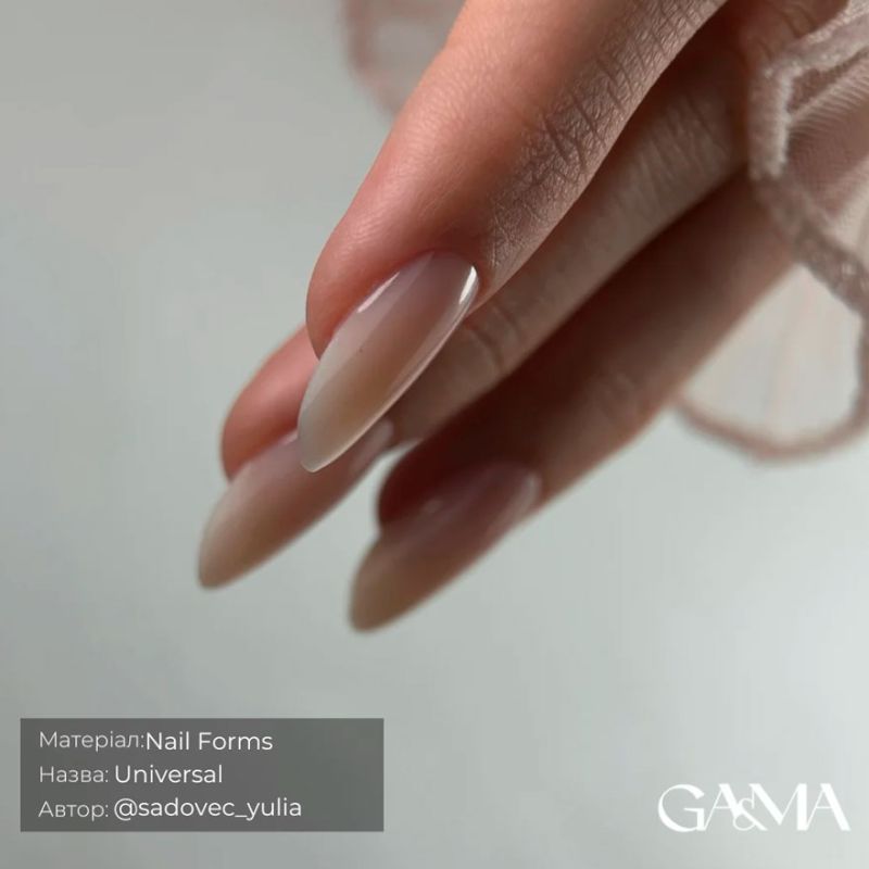 Ga&Ma Верхні форми Nails forms Universal collaboration with @sadovec_yulia