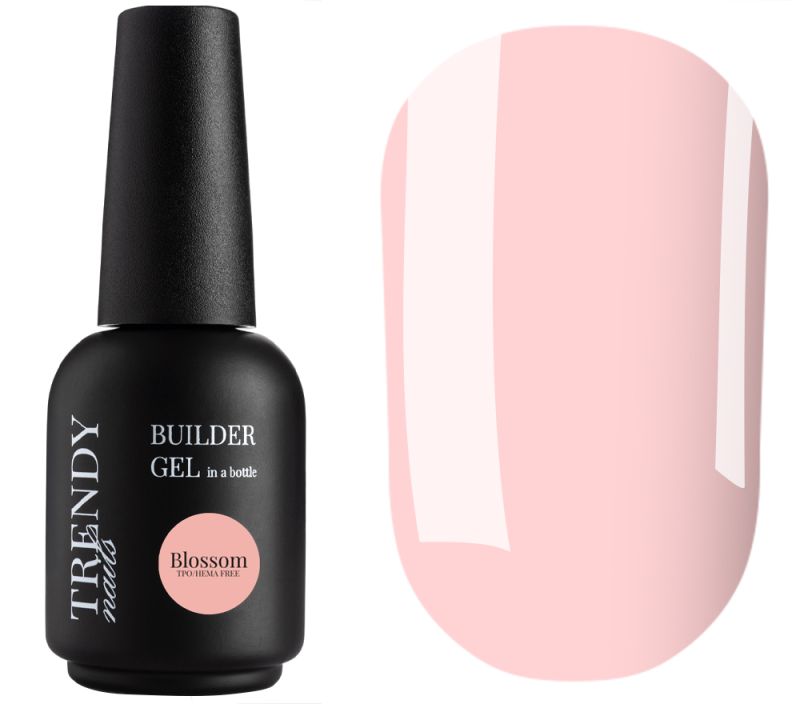Trendy Nails Гель для ногтей Builder Gel in a bottle Blossom HEMA/TPO free, 15 мл
