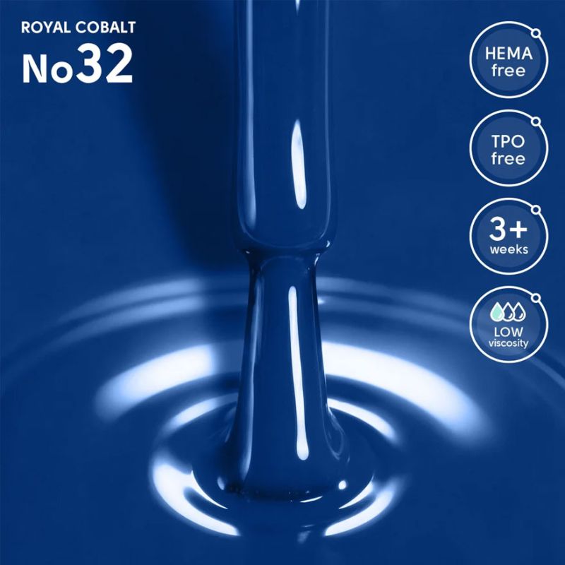 Shelly Гель-лак Royal Cobalt 32, 12 мл