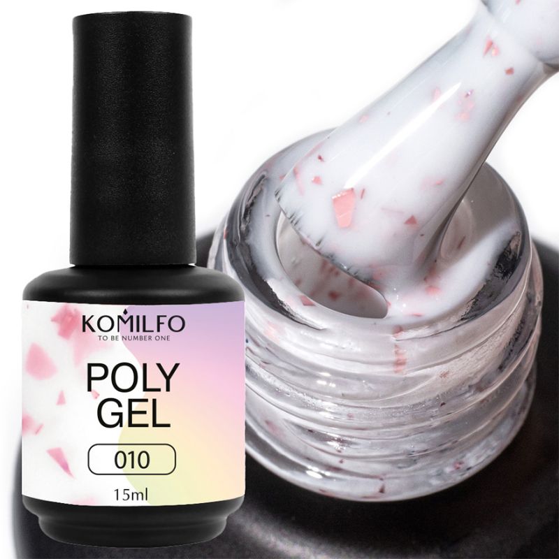 УЦІНКА до 07.2026 Komilfo PolyGel 010, 15 мл