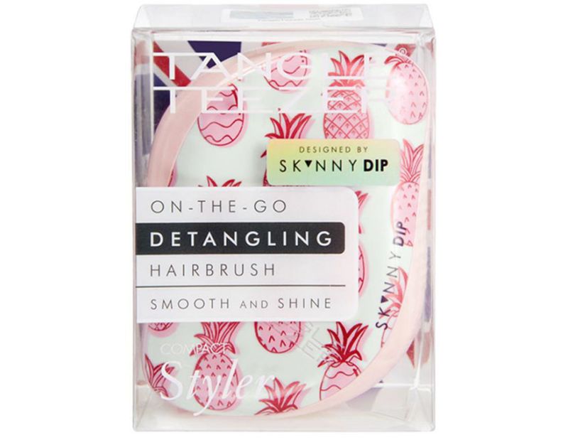 Tangle Teezer Hairbrush Compact Styler Skinny Dip Pineapple