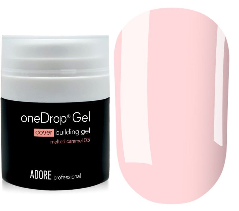 ADORE Гель для наращивания One Drop Gel №03, 30 мл (с вакуумной помпой)