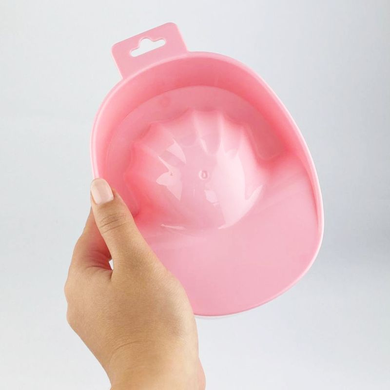 Bath for manicure, pale pink