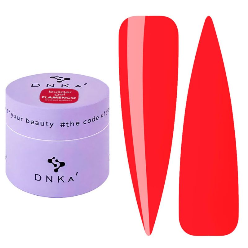 DNKa Гель для ногтей Builder Gel Flamenco Limited Edition, 15 мл