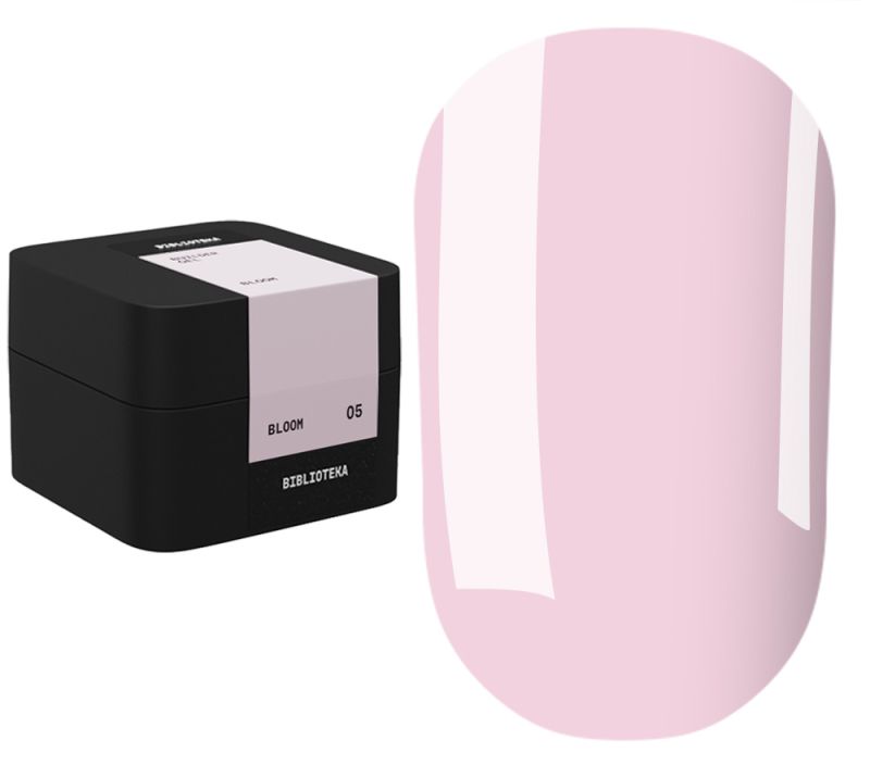 BIBLIOTEKA Гель моделирующий Builder Gel № 05 Bloom – Розовый, 30 мл