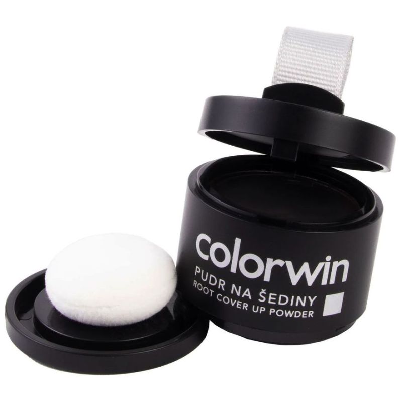 Colorwin Пудра для маскировки отросших корней волос черная 3,2 г