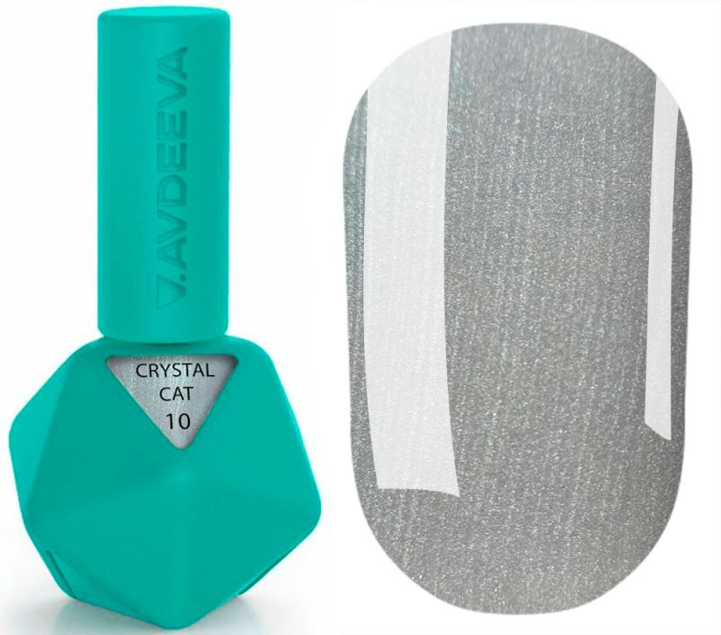 Victoria Avdeeva Gel nail polish Crystal Cat's Eye No. 001, 10 ml