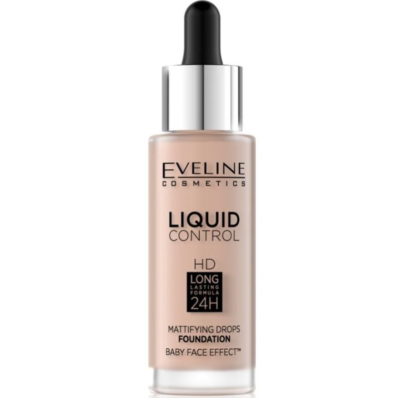 EVELINE COSMETICS LIQUID CONTROL Инновационная жидкая тональная