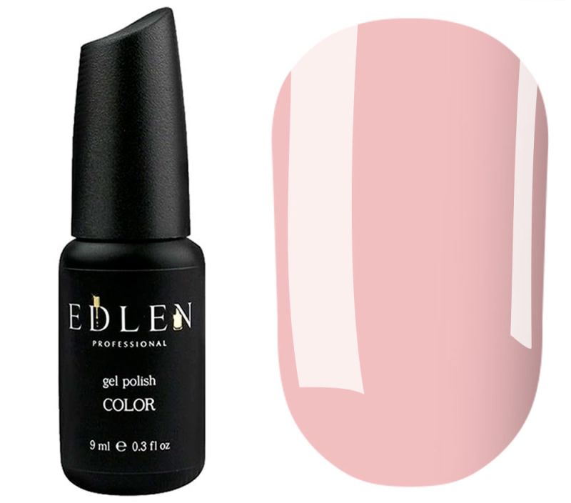 Edlen Gel nail polish 022 (peach, enamel), 9 ml