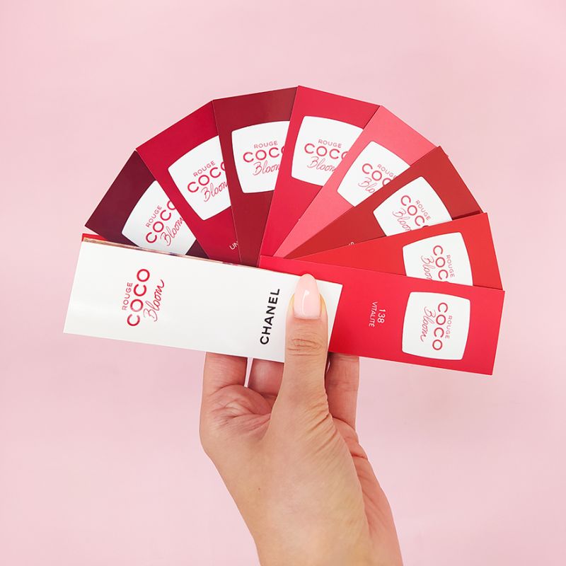 Chanel Rouge Coco Bloom - Lipstick Samples Set, 8 * 0.03 g buy in