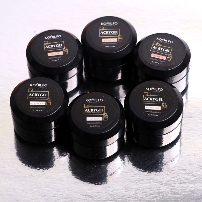 Komilfo AcryGel 003 Bright White, 5 г