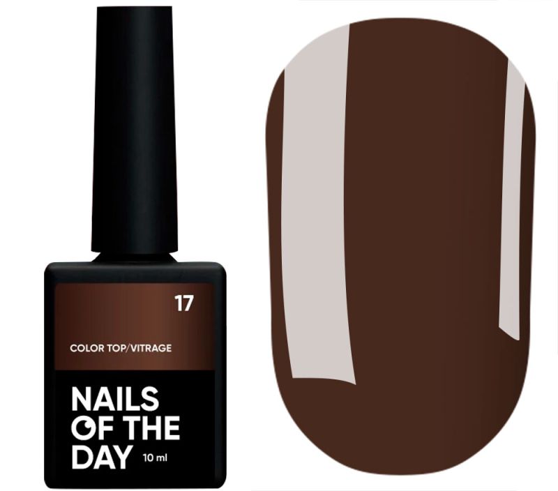 Nails Of The Day Nail top Color top No. 01 (pale pink), 10 ml