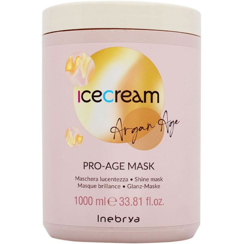 Inebrya Маска с аграновым маслом для окрашенных волос Pro-Age Mask Argan Oil, 1000 мл