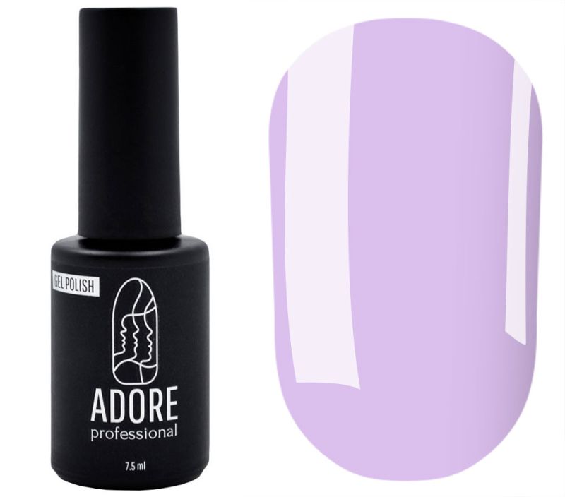 Gel varnish ADORE Professional No. 177 (lilac-blue, enamel), 7.5 ml