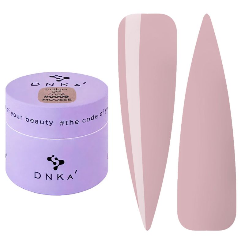 DNKa Гель для ногтей Builder Gel Mousse (HEMA/TPO FREE) 0009, 15 мл