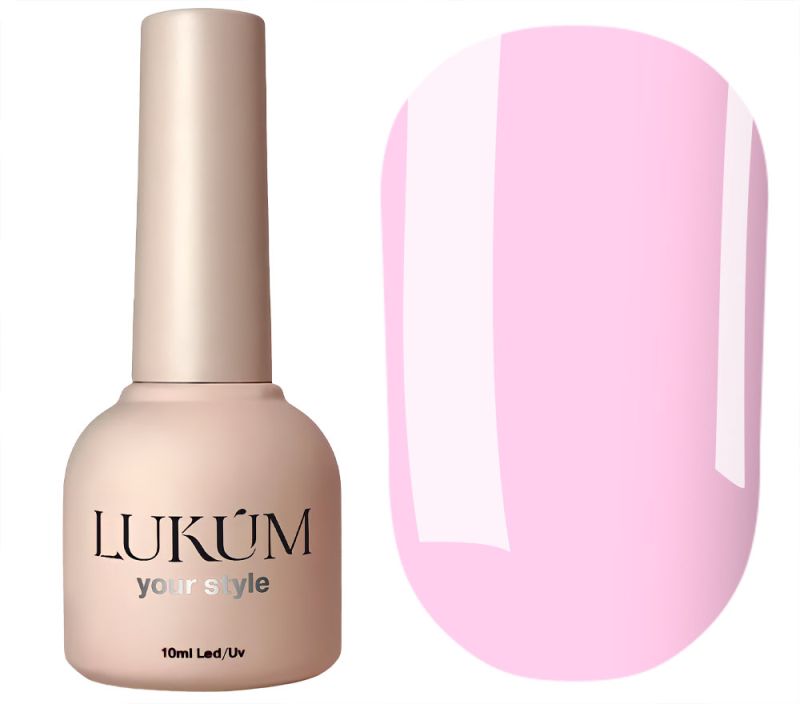 Lukum Топ для ногтей Top Camouflage ROSE LIPSTICK, 10 мл