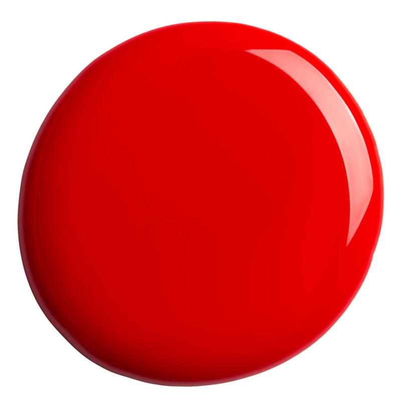 Гель-лак NUB 244 Scarlet (яркий красный, эмаль), 8 мл