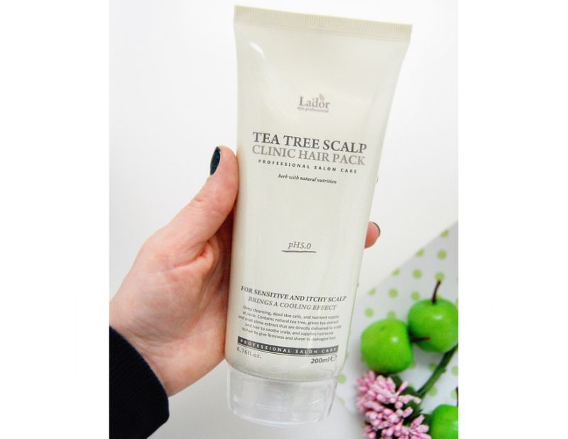 La'dor Tea Tree Scalp Hair pack - Очищаючий лосьйон для волосся і шкіри голови, 200 мл