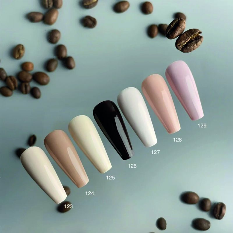 GA&MA Gel polish Monochrome collection 124 Flat white, 10 ml