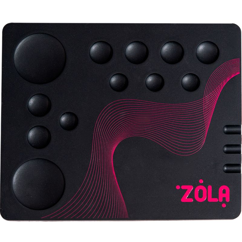 ZOLA Mat silicone Mixing Pad - black