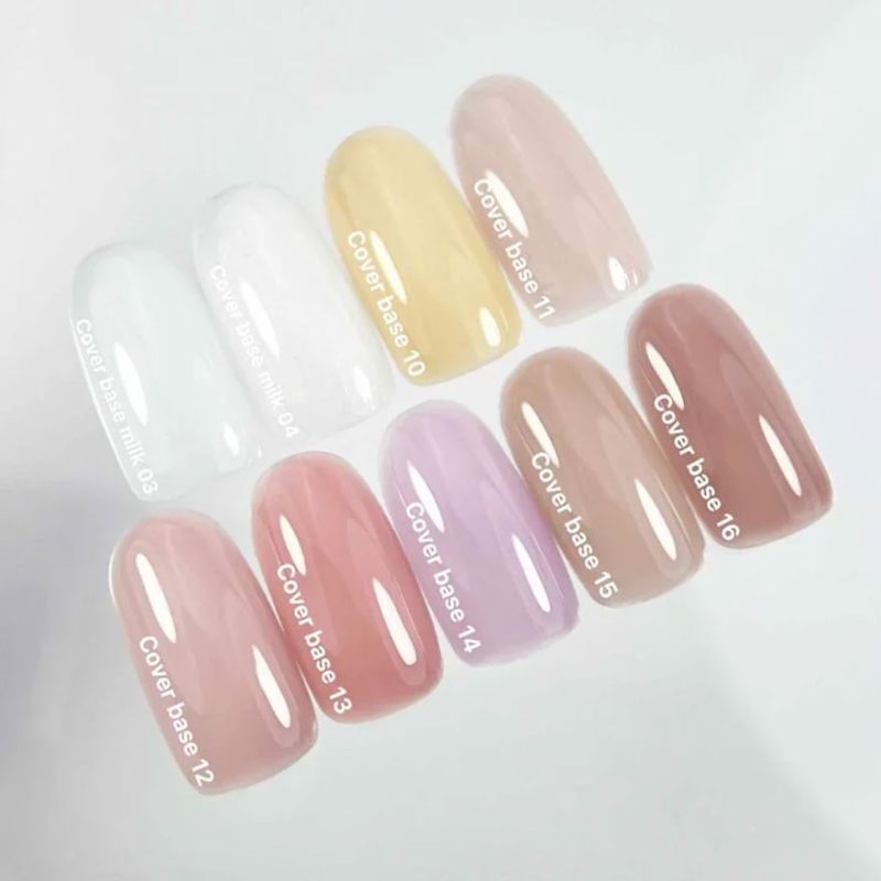 Nails Of The Day База для нігтів Cover base 16 (темний натуральний нюд), 10 мл