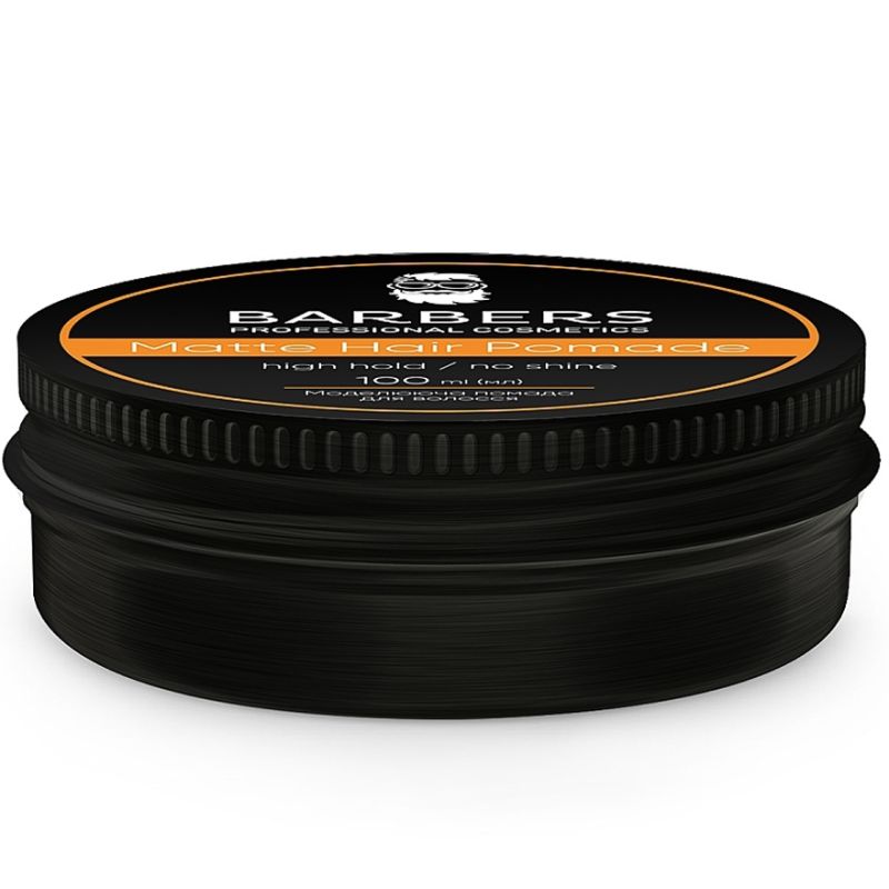 BARBERS Matte hair pomade High Hold, 100 ml