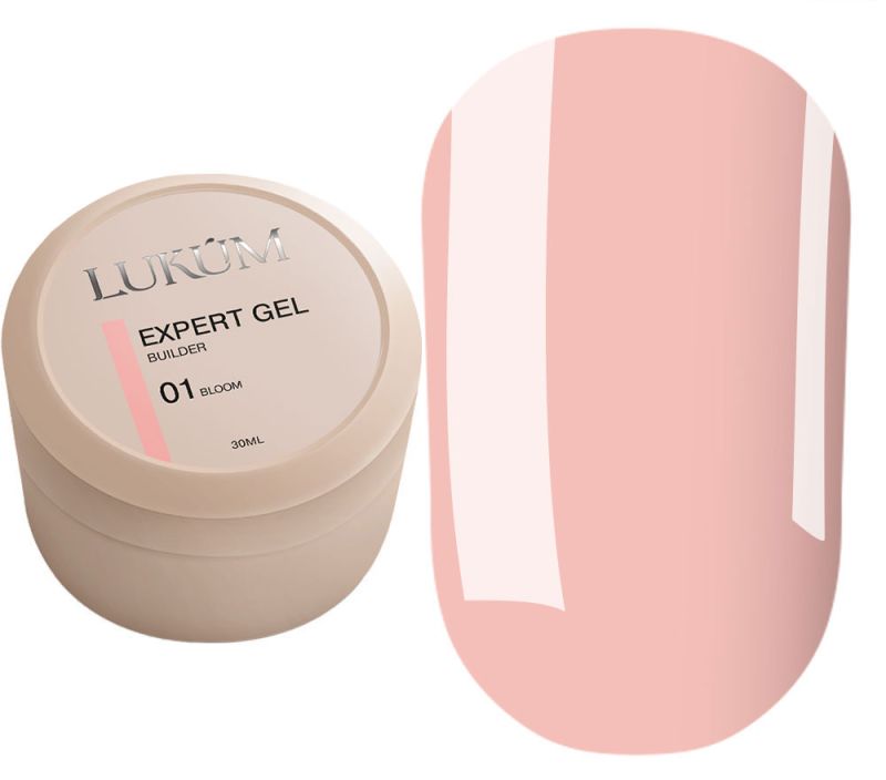 Lukum Гель для нігтів Expert Builder Gel 01, 30 мл