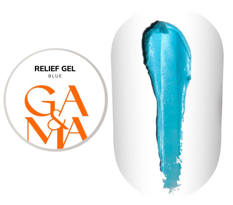GA&MA Гель-рельеф Relief Gel Blue, 5 г