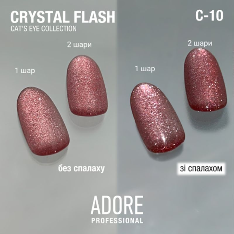 Gel varnish ADORE Professional No. 115 (bright light lime, neon), 7.5 ml
