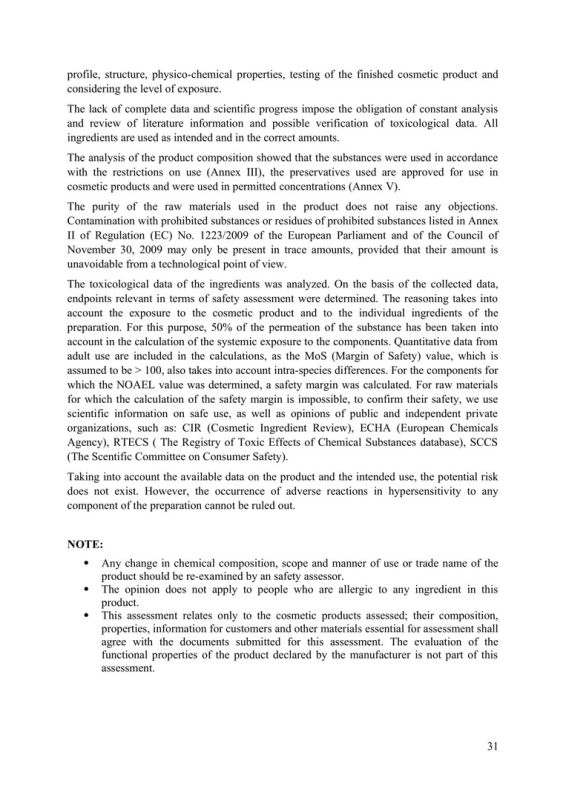 EC certificate MOON