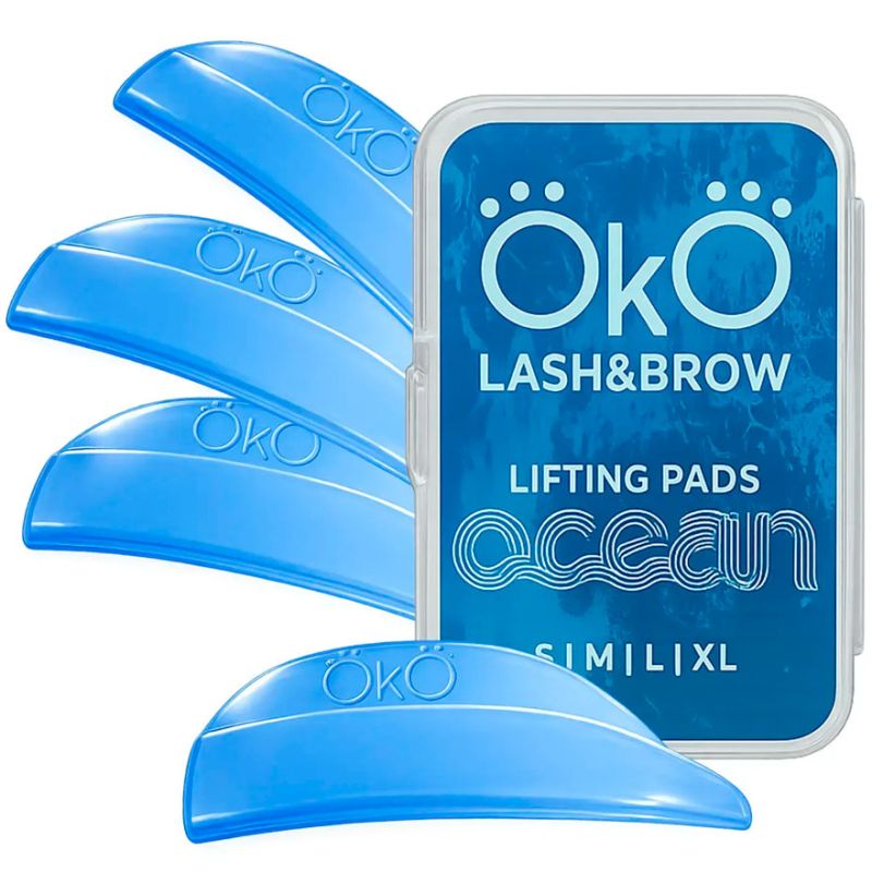 OKO Валики для ламинирования ресниц Ocean Lash&Brow, 4 пары