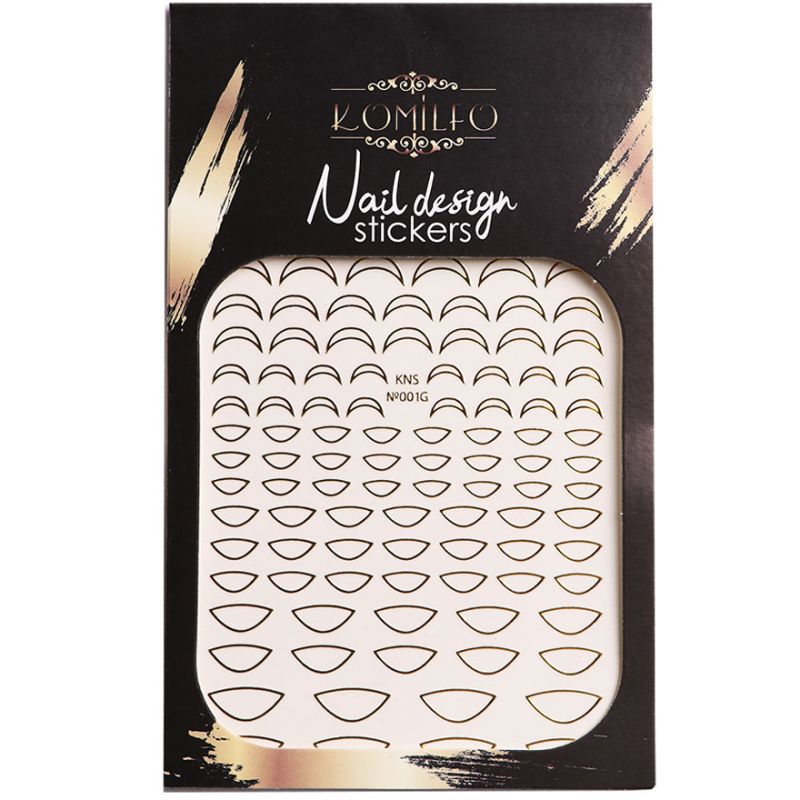 Komilfo Nail Design Sticker №KNS-001G