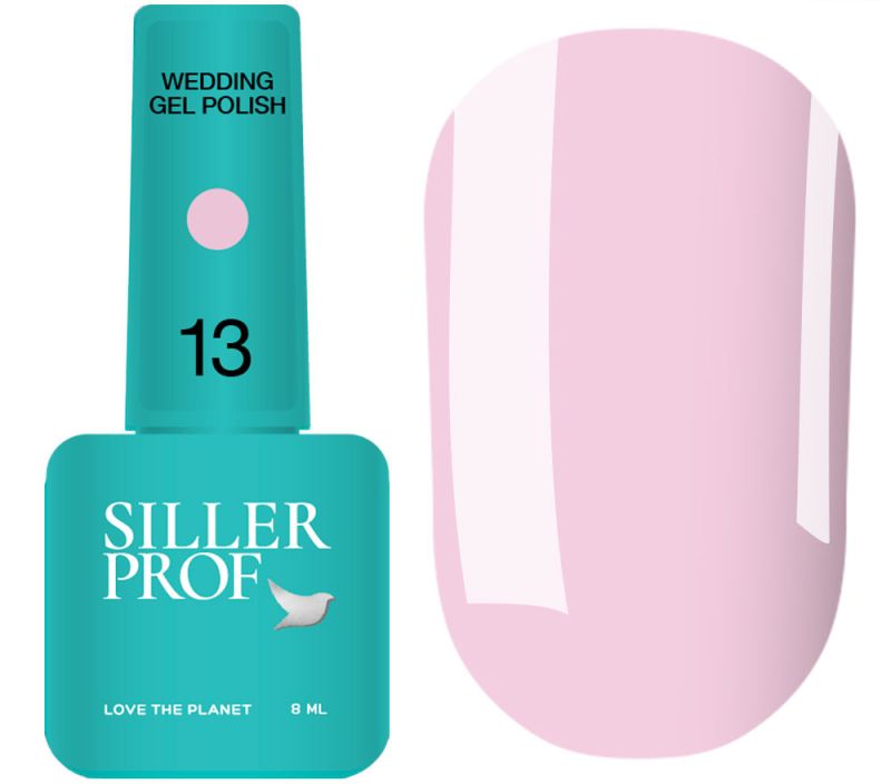 Siller gel varnish No. 037 (warm red, enamel), 8 ml