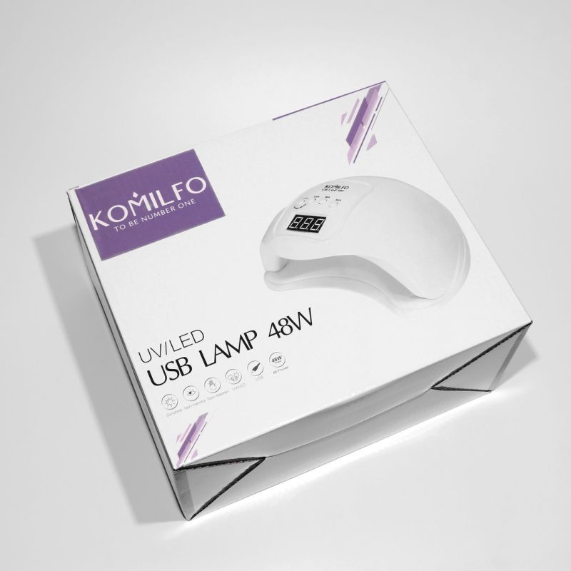 Komilfo LED/UV USB Lamp 48 Вт, White