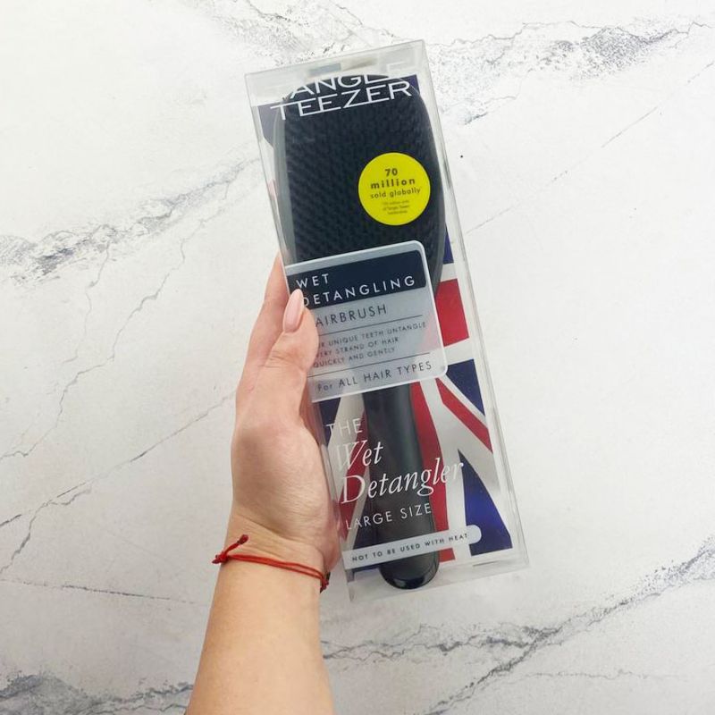 Tangle Teezer The Large Wet Detangler Black Gloss