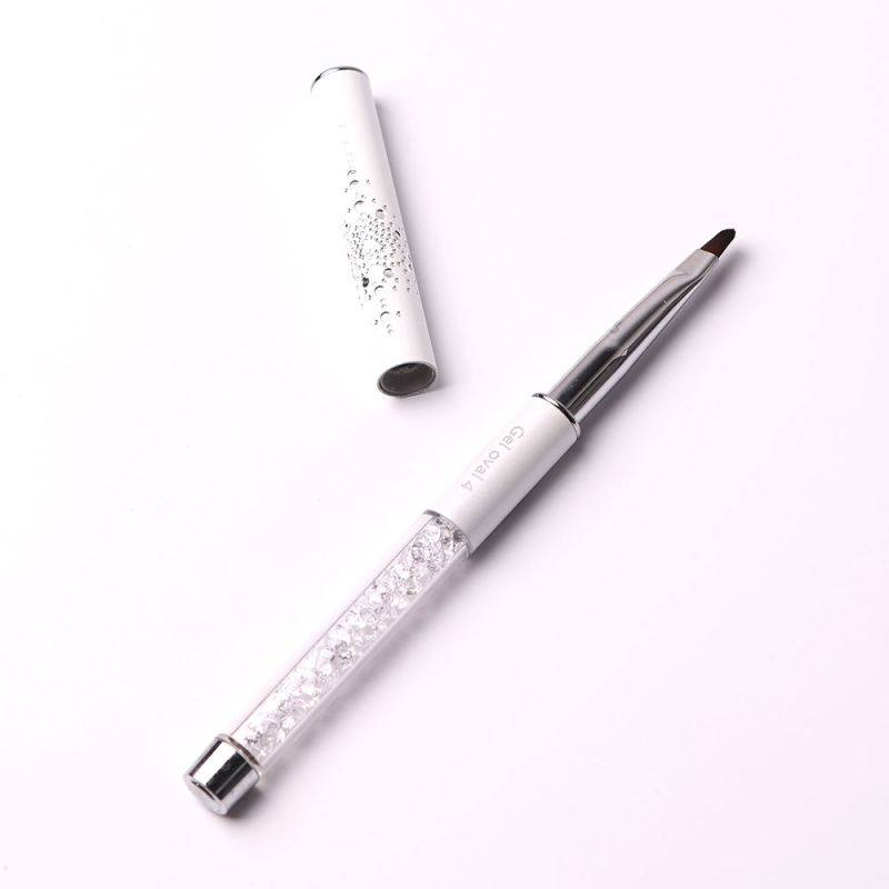 Кисть Komilfo Gel oval 4 (Nylon)