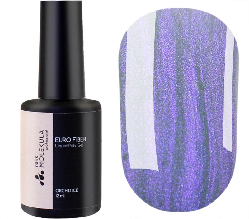 Molekula Гель для ногтей Fiber Gel Lava Smoke W09 (лавовый дым), 12 мл