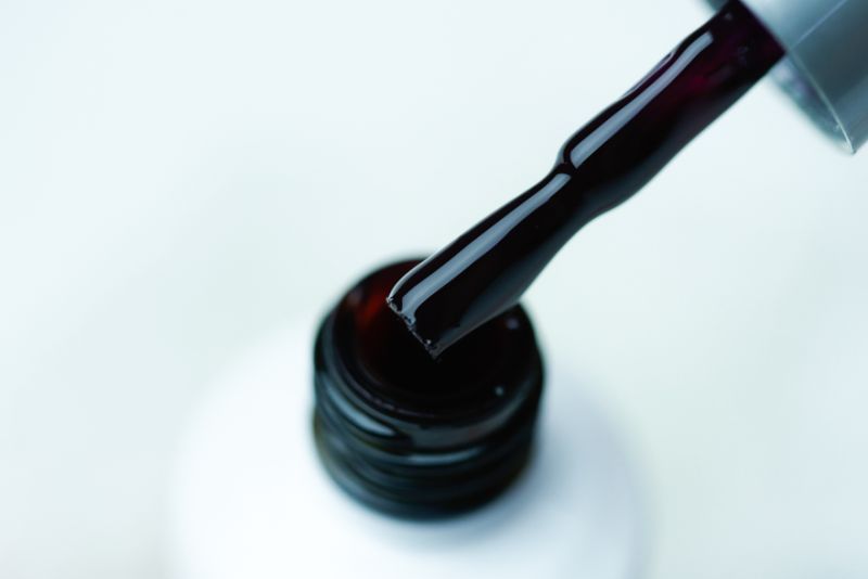 Atica Vintage Red GPM85 gel varnish (dark plum, enamel) 7.5 ml
