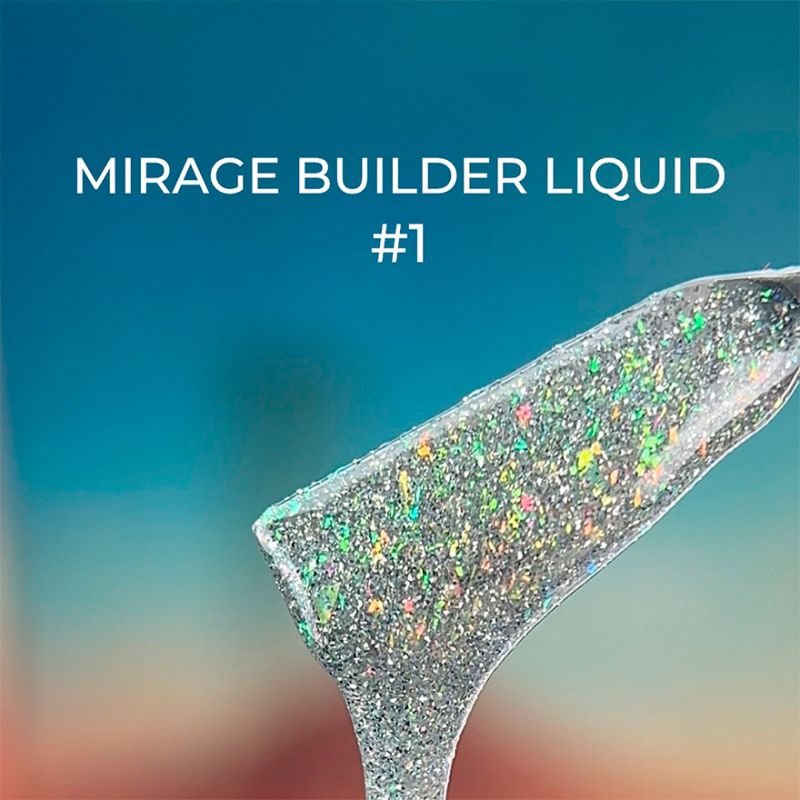Touch Gel for nails Builder liqiud Mirage 01, 15 ml