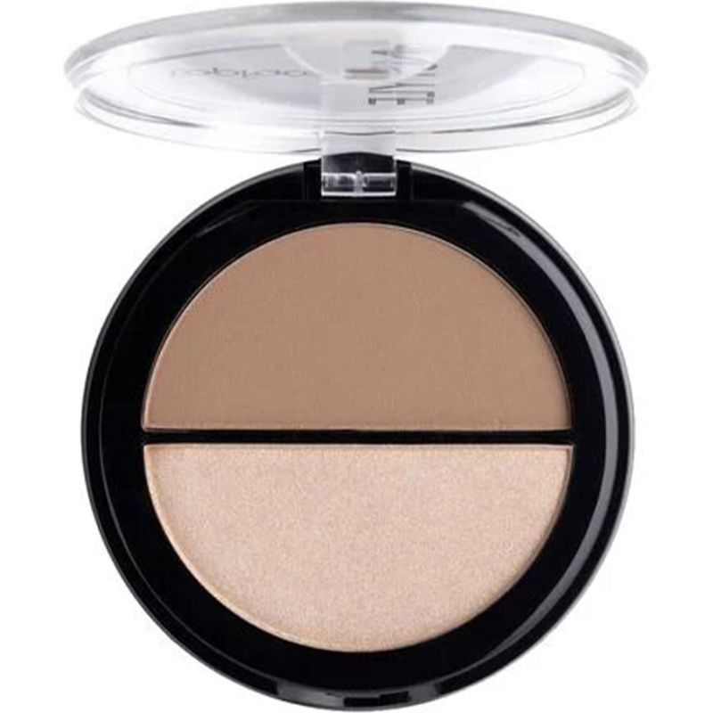 TopFace Бронзатор-Хайлайтер "Instyle - Contour & Highlighter" - 001, 10 г