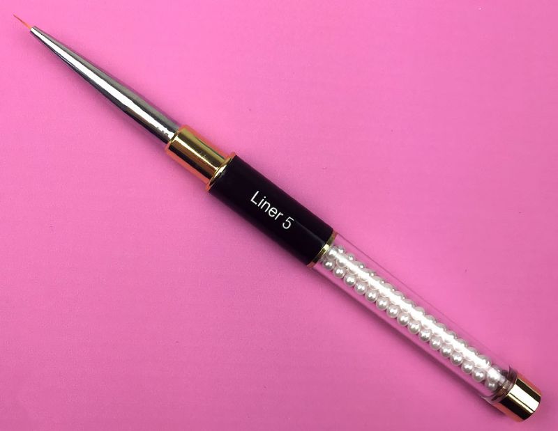 Brush for fine lines Kira Nails Liner 5 (Nylon)
