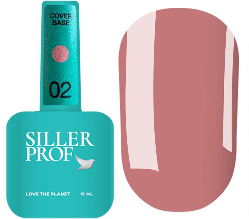 Siller Nail Base Cover No. 02 (natural beige), 15 ml